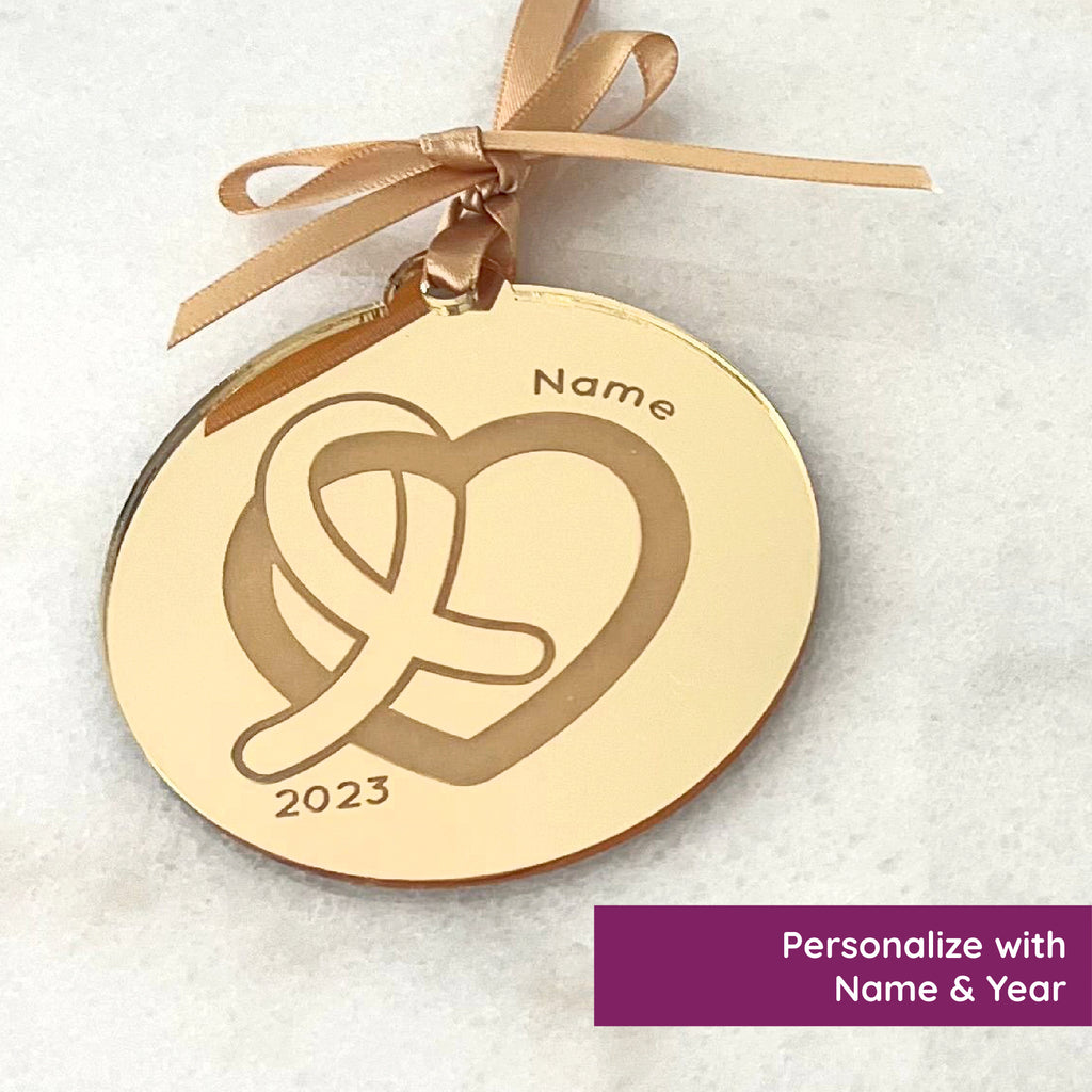 PRE-ORDER: Awareness Heart Ornament (Personalize with Name & Year)