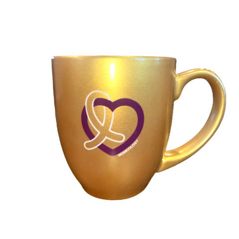 Logo Oversized Metallic Gold Mug
